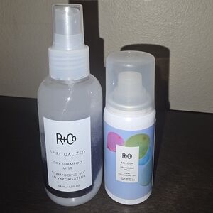 New R+Co Spiritualized Mist and Balloon Spray Duo Bundle Lot